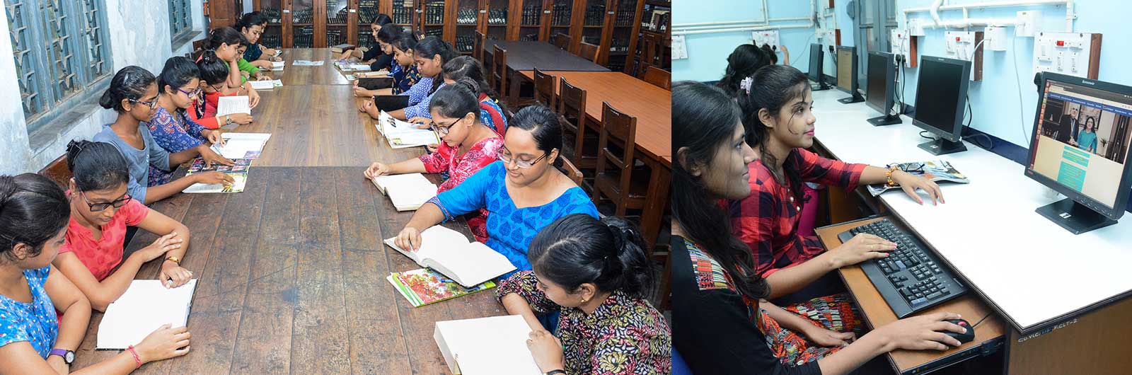 Calcutta University Viharilal-Campus-Library